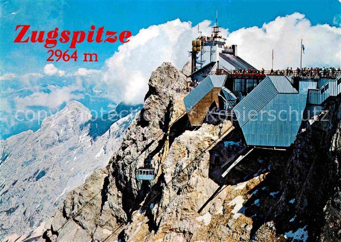 Zugspitze Gipfelstation Zugspitz Grosskabinenbahn Alpspitze