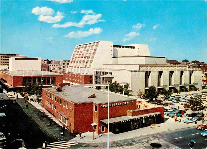 Koeln Rhein Opernhaus und Schauspielhaus