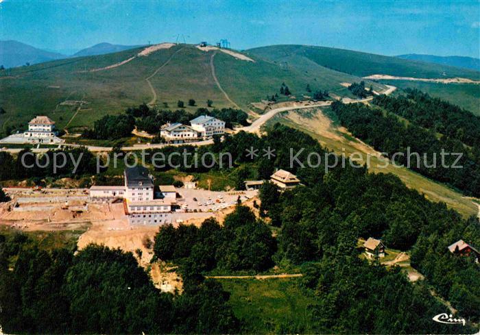 Markstein Le Fliegeraufnahme Hotel Belle-Vue Wolf