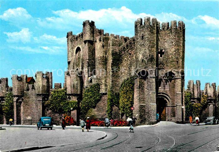 Gent Gand Flandre s Graven Kasteel