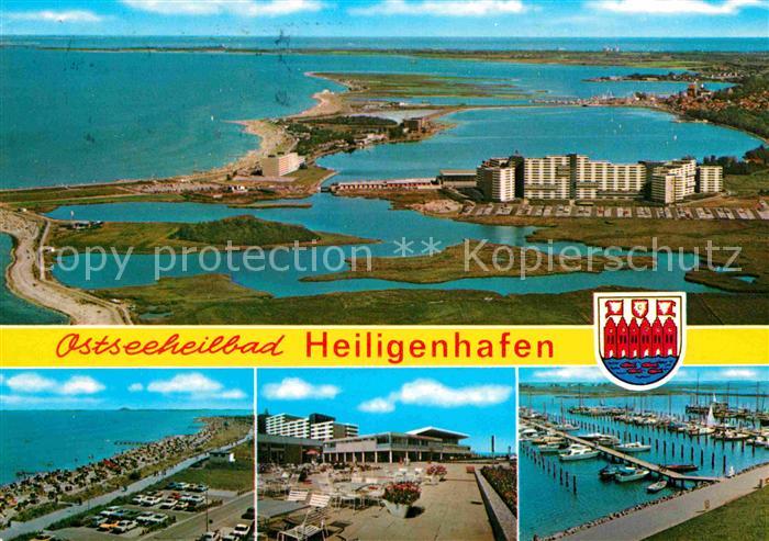 Heiligenhafen Ostseebad Hafen Fliegeraufnahme