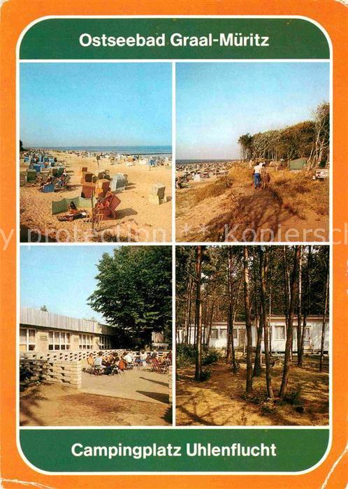 Graal-Mueritz Ostseebad Campingplatz Uhlenflucht