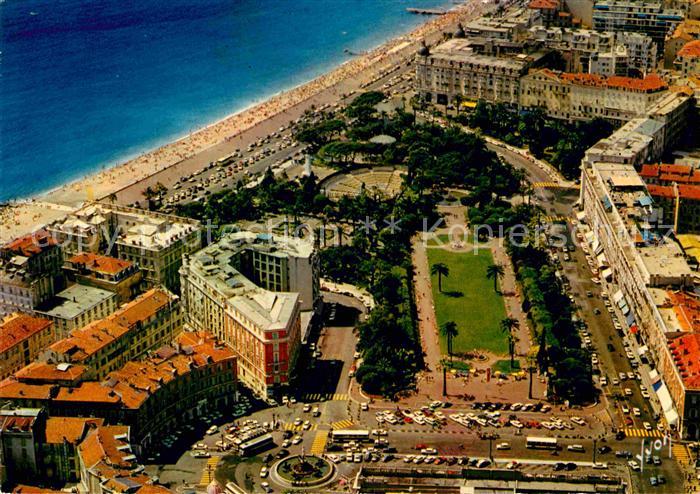 Nice Alpes Maritimes Place Massena Jardin Albert Promenade des Anglais et la Pla
