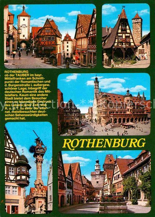 Rothenburg Tauber Tor Ansichten