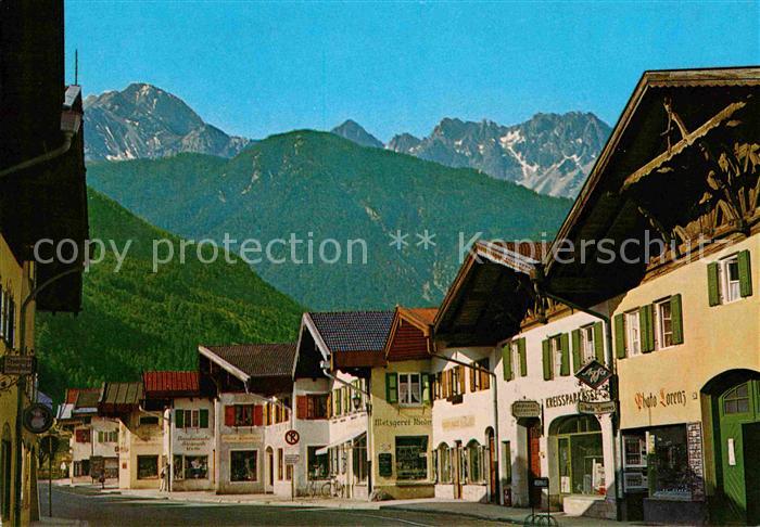 Mittenwald Karwendel Tirol Obermarkt
