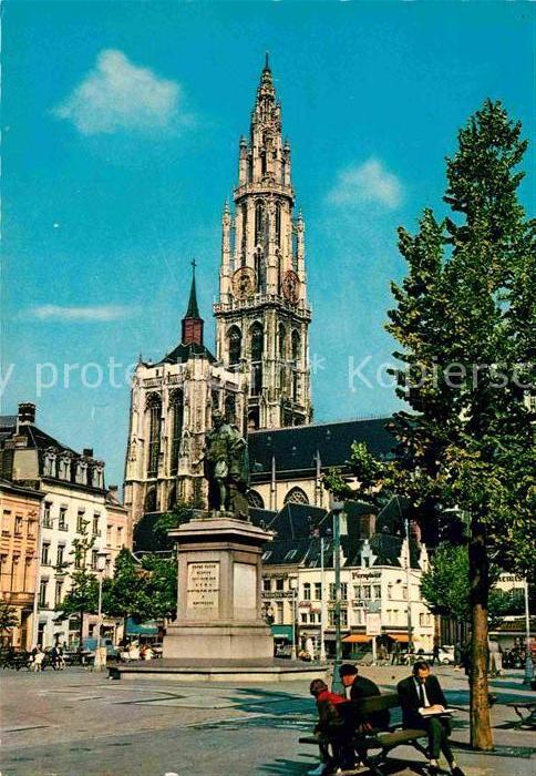 Antwerpen Anvers Groenplaats Kathedraal