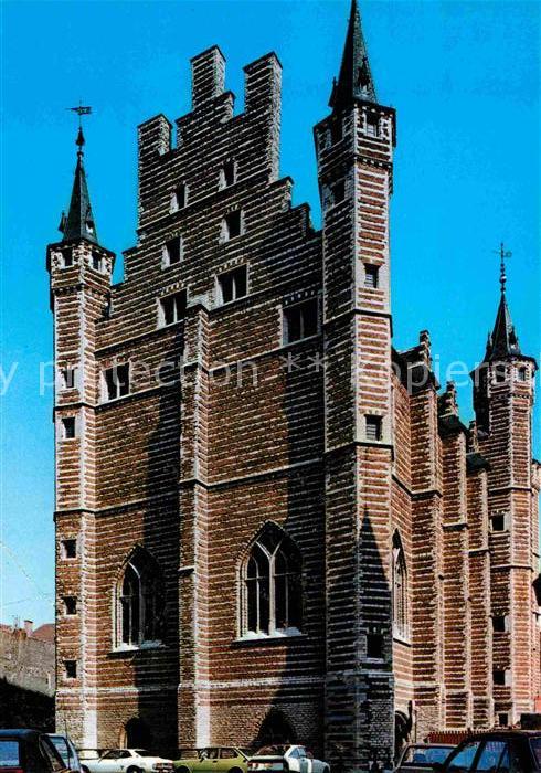 Antwerpen Anvers Museum Vleeshuis Achtergevel