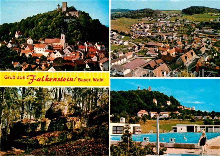 Falkenstein Oberpfalz Freibad Fliegeraufnahme