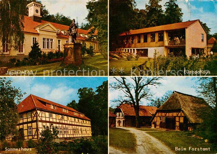 Goehrde Elbufer Drawehn Jagdschloss Europahaus Forstamt