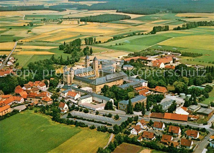 Muensterschwarzach Fliegeraufnahme Benediktiner Abtei