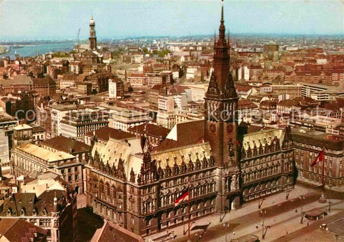 HAMBURG  CITY Rathaus Innenstadt