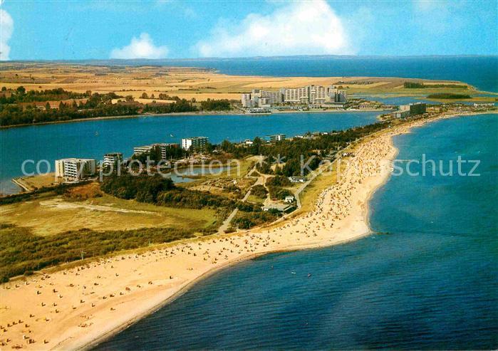 Heiligenhafen Ostseebad Fliegeraufnahme Binnenseee Ferienpark