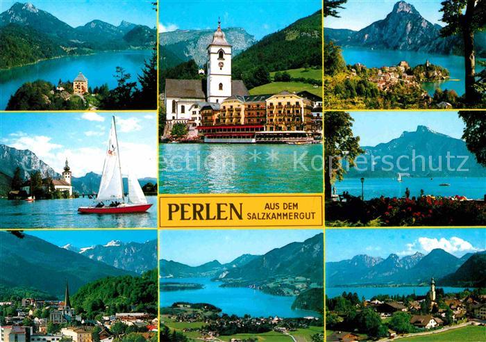 Gmunden Salzkammergut Schloss Fuschl Schloss Ort Bad Ischl St. Wolfgang Weisses