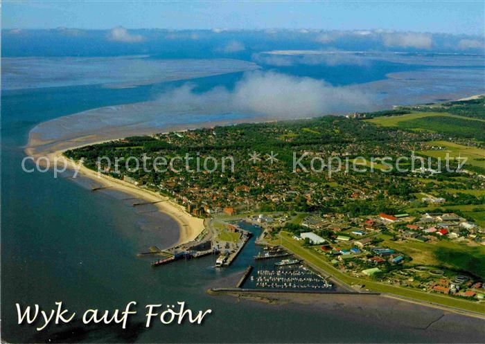 Wyk Foehr Fliegeraufnahme