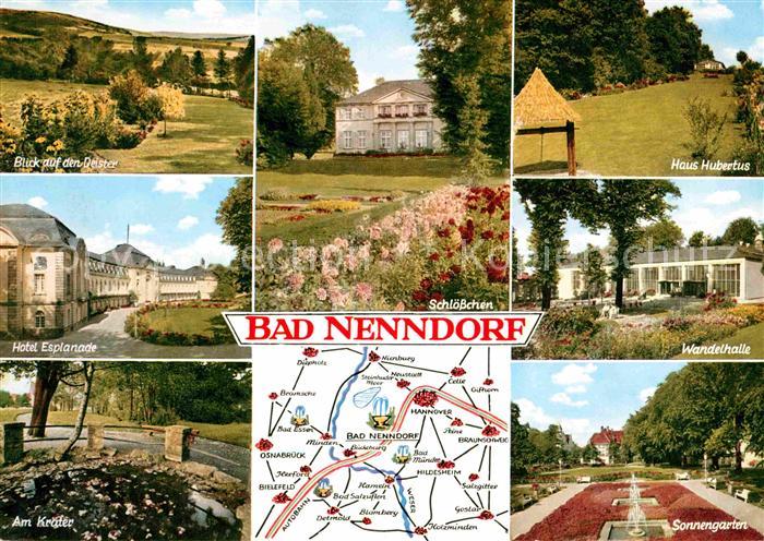 Bad Nenndorf Schloesschen Wandelhalle Hotel Esplanade Haus Hubertus