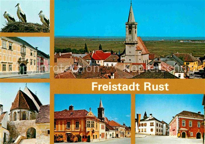 Rust Burgenland Storhennest Hauptstrasse Fischerkirche Rathauskeller
