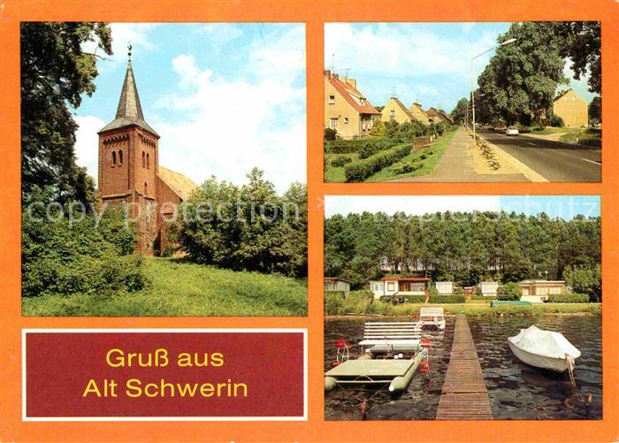 Alt Schwerin Backsteinkirche Campingplatz C/89