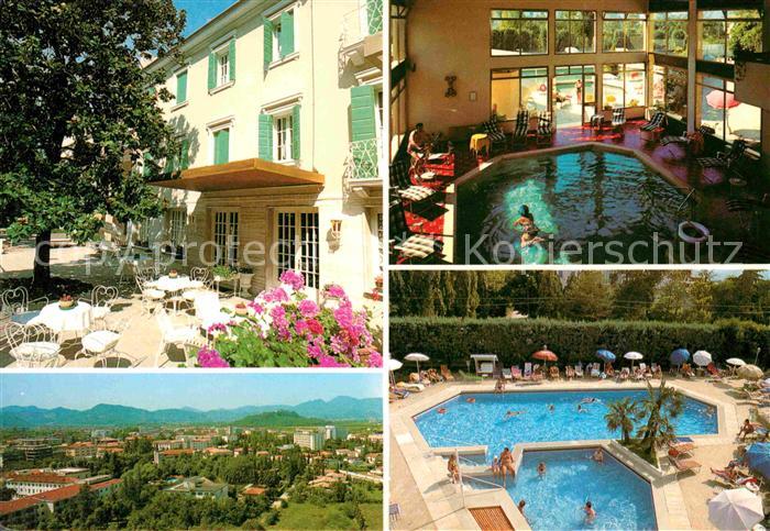 Abano Terme Gesamtansicht Hotel Massaggio Terme Swimming Pool