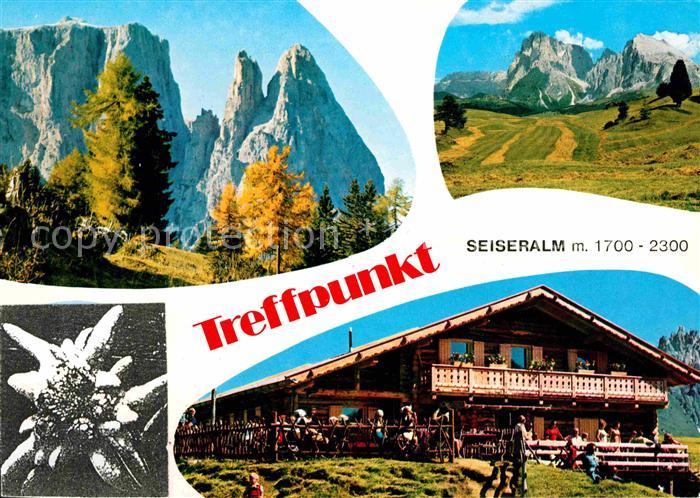 Seiser Alm Dolomiten Berghaus Schlerngebiet Herbststimmung Dolomiten