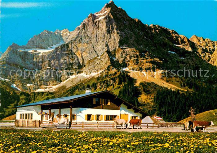 Eng Alm Rasthuette Karwendelgebirge
