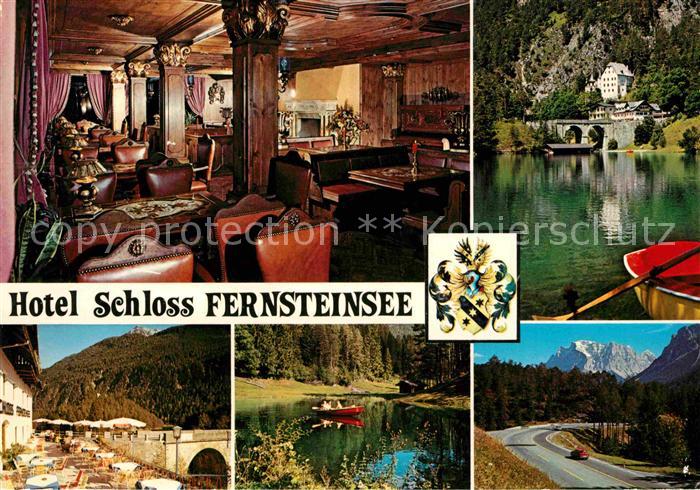 Nassereith Hotel Schloss Fernsteinsee Restaurant Bootfahren Alpen Fernpass