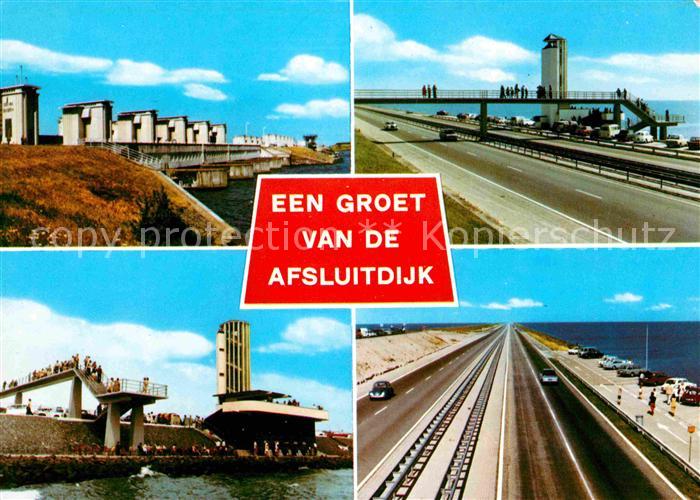 Den Oever Hollands Kroon Afsluitdijk Monument Sperrdamm Holland Friesland
