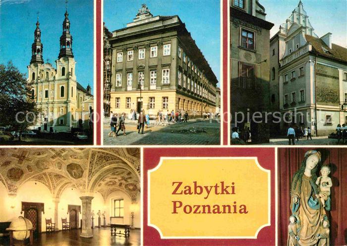 Poznan Posen Barokowy kosciol Franciszkanow Palac Mielzynskich Muzeum
