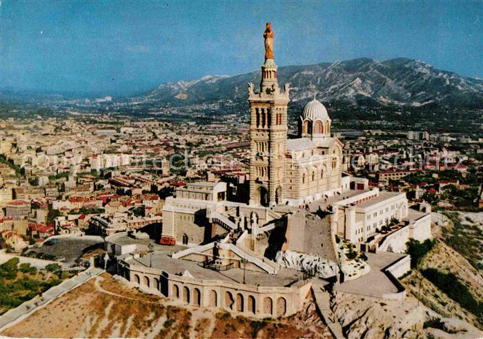 Marseille Bouches-du-Rhone Eglise Notre Dame de la Garde