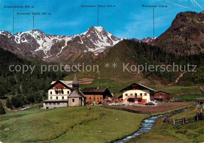 Schnalstal Gasthof Kurzras Albergo Maso Corto Val Senales