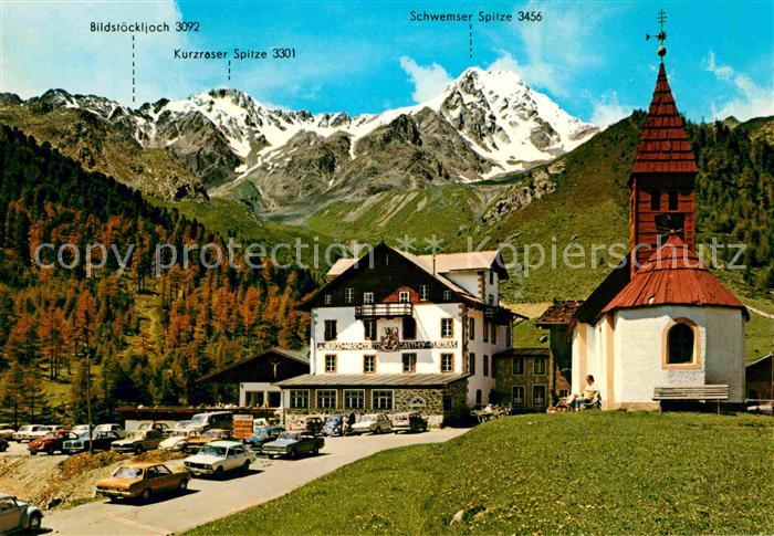 Schnalstal Sporthotel Kurzras Kapelle Val Senales Alpen