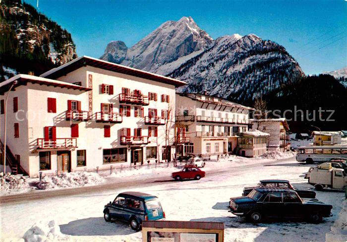 Alba Canazei Albergo Hotel Dolomiten im Winter