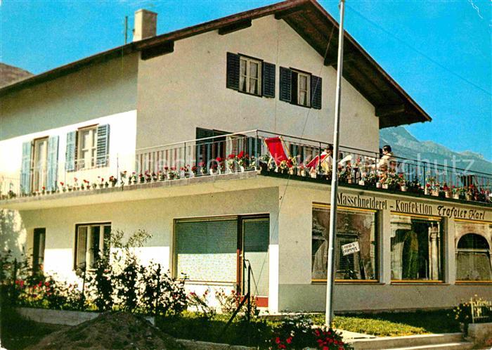 Latsch Vinschgau Massschneiderei Karl Trafoier Gasthof Restaurant