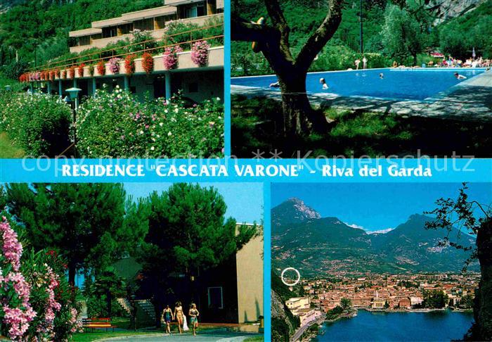 Riva del Garda Residence Cascata Varone Gardasee Alpen