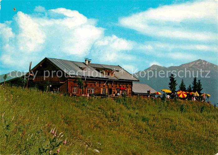 Gnadenwald Bergrestaurant Hinterhornalm Alpen