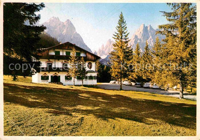 Sexten Sesto Suedtirol Hotel Dolomiti Val Fiscalina Hotel Dolomitenhof Herbststi