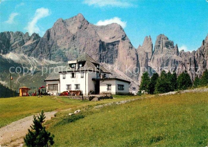 Rifugio Ciampedie Val di Fassa Gruppo del Catinaccio Dolomiti Dolomiten