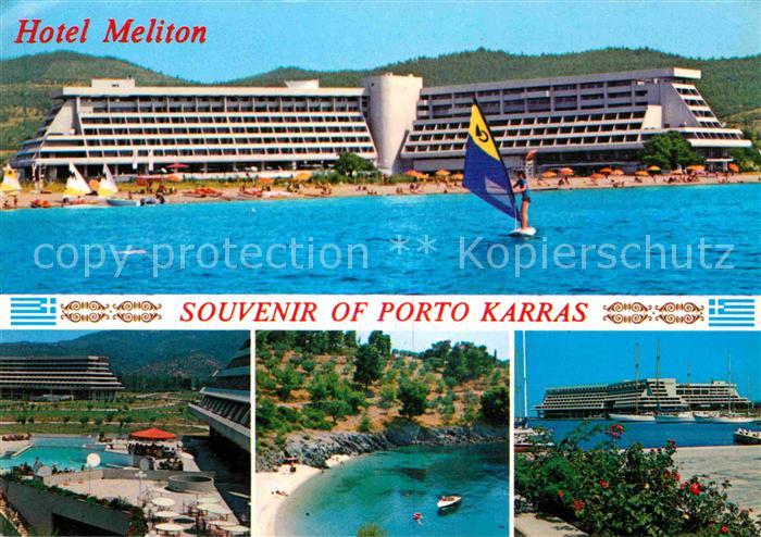 Halkidiki Chalkidiki Porto Carras Hotel Meliton Strand Bucht