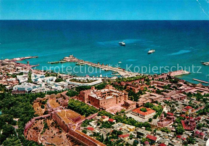 Rhodos Rhodes aegaeis Fliegeraufnahme