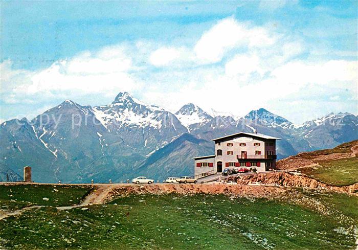 Penserjoch Passo di Pennes Passo Pennes Alpenrosenhof Gebirgspass