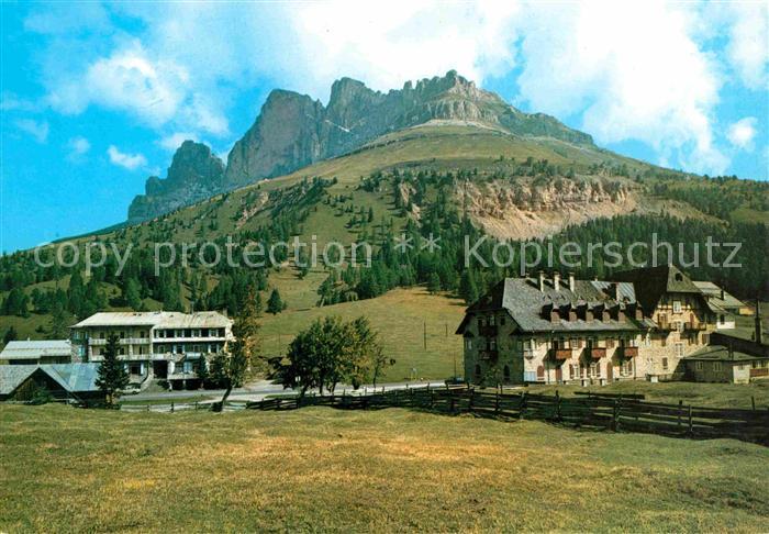 Passo Carezza Il Catinaccio Albergo Berggasthof Rosengarten Dolomiten