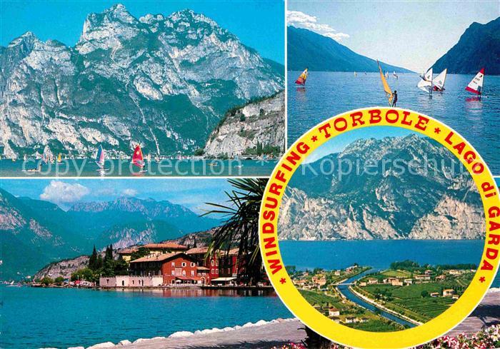 Torbole Lago di Garda Windsurfing Gardasee Alpen