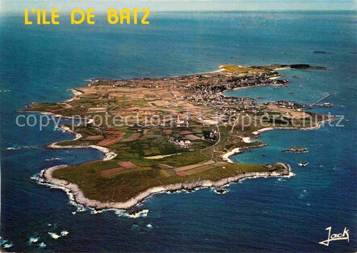 Ile-de-Batz Vue aerienne Collection Couleurs de Bretagne