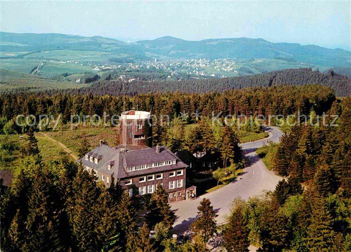 Winterberg Hochsauerland Gaststaette Kahler Asten Fliegeraufnahme