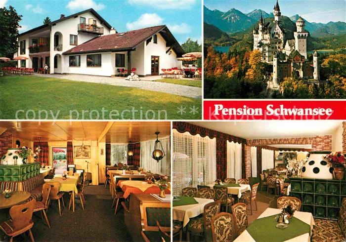 Alterschrofen Pension Schwansee Cafe Restaurant Schloss Neuschwanstein
