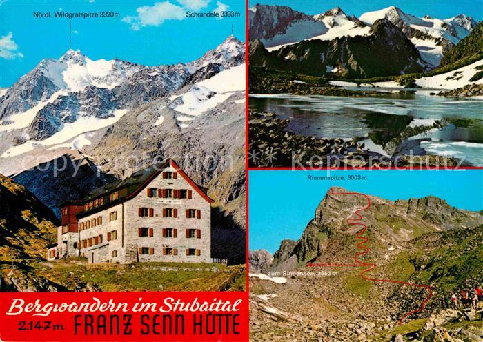 Neustift Stubaital Tirol Franz Senn Huette Bergwandern Stubaier Alpen