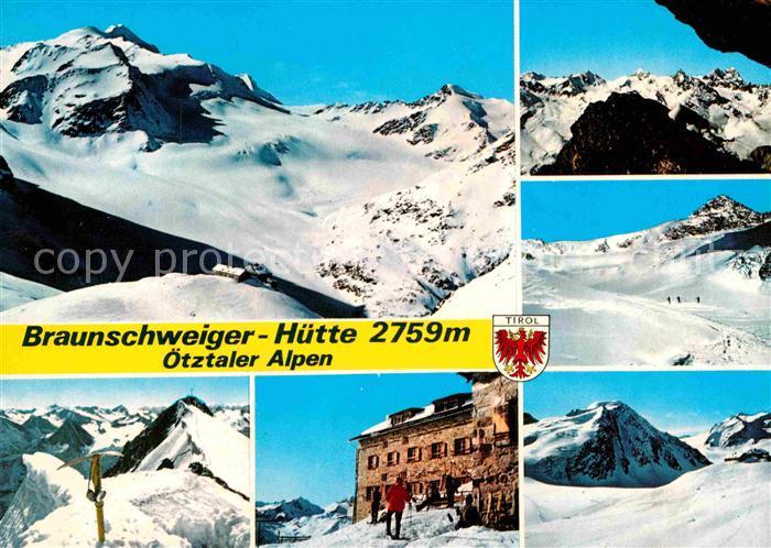 Braunschweigerhuette Berghaus oetztaler Alpen