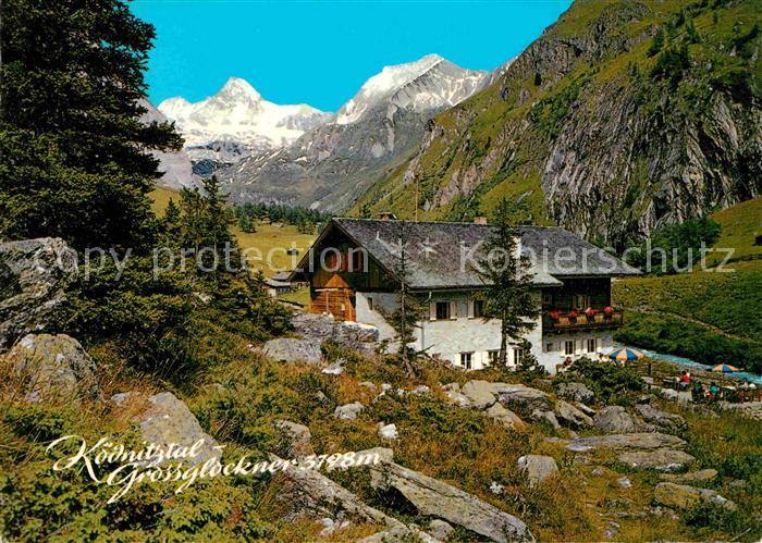 Kals Grossglockner Alpengasthaus Pension Lucknerhaus Koednitztal Hohe Tauern