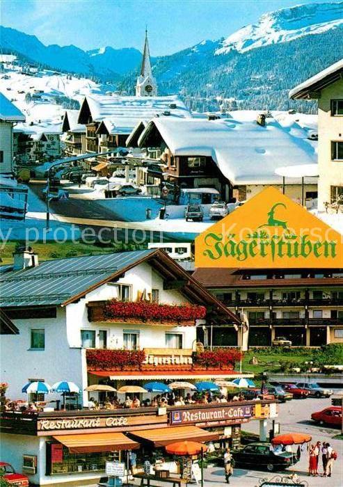 Riezlern Kleinwalsertal Vorarlberg Restaurant Cafe Jaegerstuben Ortsansicht mit