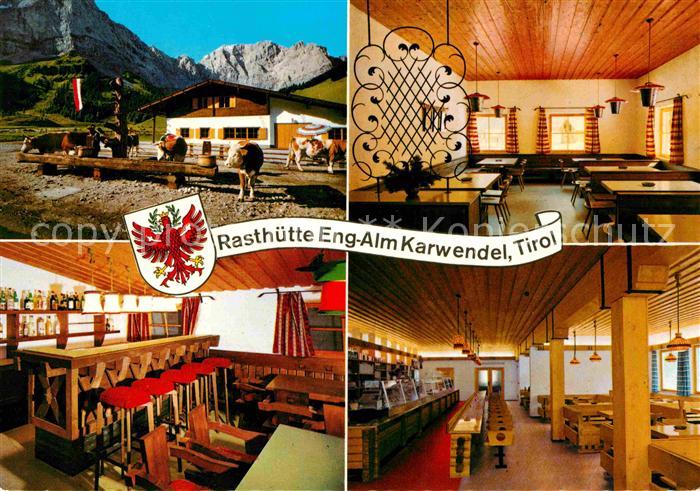 Eng Alm Rasthuette am Grossen Ahornboden Karwendelgebirge