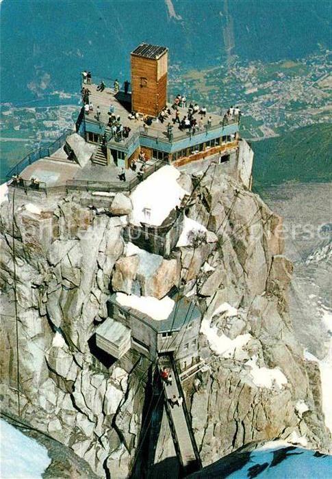 Chamonix Mont Blanc Terrasse Aiguille du Midi